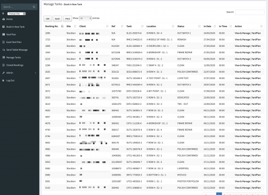 HP Freightways Web Admin